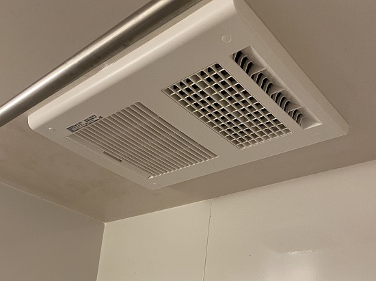 浴室換気乾燥機 浴室暖房乾燥機連動の熱交換気システムを「パークシティ中野