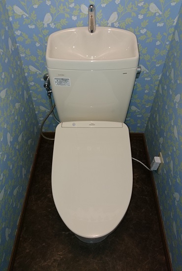 東京都荒川区 Totoトイレの施工事例 交換できるくん