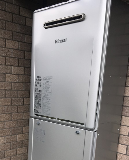 リンナイ　給湯専用　エコジョーズ　屋外壁掛型 RUXC-K5000ZW リンナイ エコジョーズ 壁掛型標準排気 無 50号