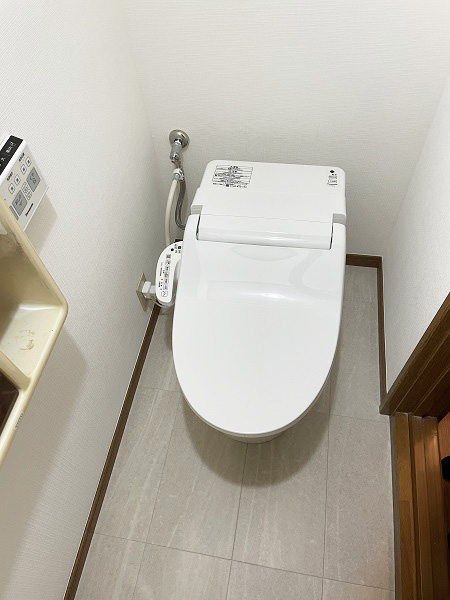 東京都小平市 パナソニックトイレの施工事例 交換できるくん