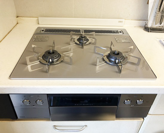 工事費込み】ノーリツ ビルトインガスコンロ『ピアット マルチグリル