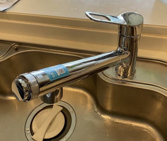 埼玉県さいたま市｜リクシルキッチン水栓の施工事例 No.106022