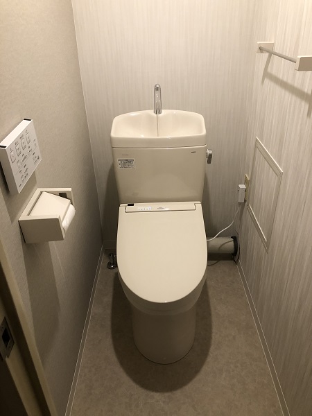 東京都墨田区｜TOTOトイレの施工事例 | 交換できるくん