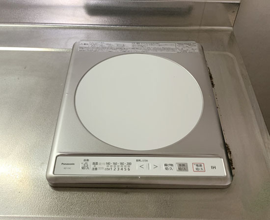 PANASONIC IHクッキングヒーター KZ-11C ビルトインIHクッキングヒーター ステレンストップ KZ-11C [1口IH