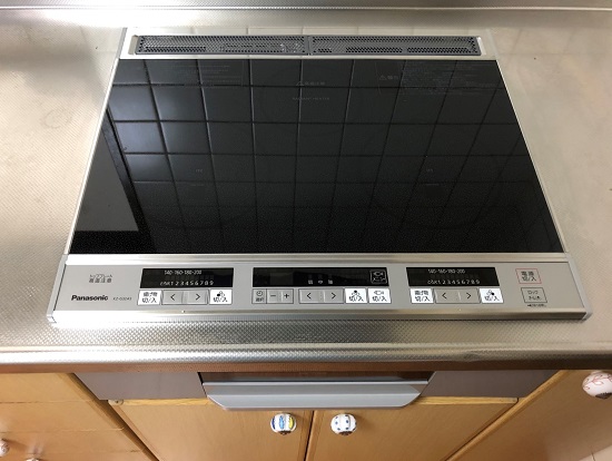 ビルトインIHクッキングヒーター【幅75cm】【鉄・ステンレス対応】（ブラック） | パナソニック | KZ-CS17FK | Joshin  webショップ 通販