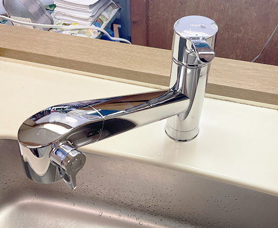 工事費込み】LIXIL(INAX) キッチン用水栓(ワンホール 工事費込み】LIXIL(INAX) キッチン用水栓(ワンホール