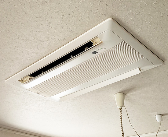 神奈川県横浜市｜ダイキン天井カセットエアコンの施工事例 No.111415