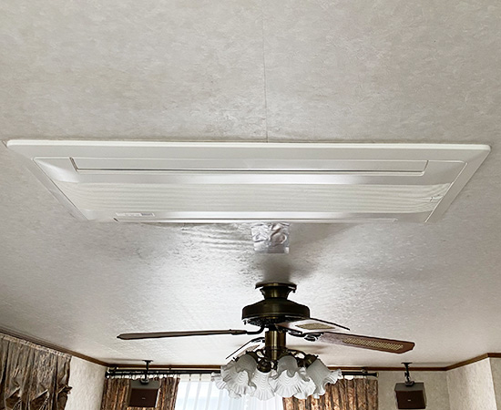 福岡県北九州市｜ダイキン天井カセットエアコンの施工事例 No.111582