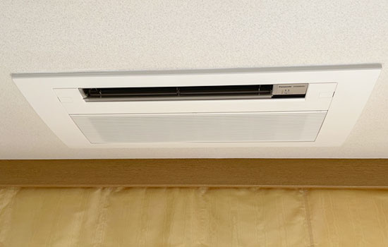 神奈川県横浜市｜パナソニック天井カセットエアコンの施工事例 No.112139