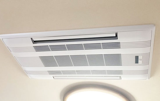 千葉県木更津市｜三菱電機天井カセットエアコンの施工事例 No.112936
