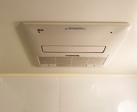 東京都大田区｜ノーリツガス温水式浴室乾燥機の施工事例 No.113758