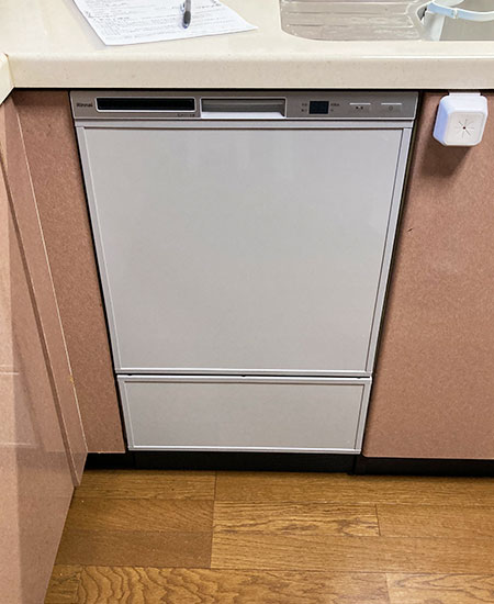 工事費込み】リンナイ 食洗機|RSW-F402CA-SV|フロントオープン 工事費込み】リンナイ 食洗機|RSW-F402CA-SV|フロントオープン