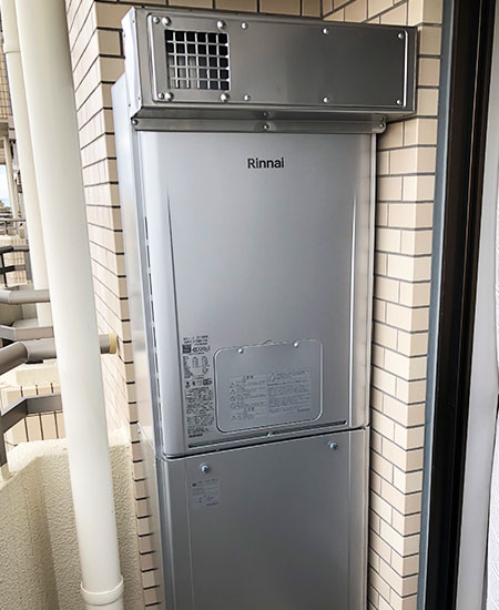 神奈川県横浜市｜リンナイ給湯暖房熱源機の施工事例 No.115729