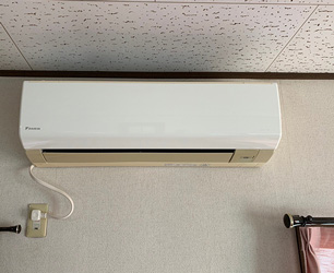富士通ゼネラル　壁掛けエアコン 富士通ゼネラル製家庭用壁掛けエアコン新設工事｜武蔵野市 | 業務用