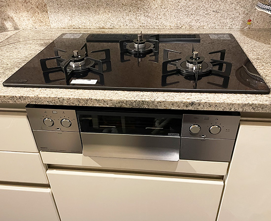 工事費込み】ノーリツ ビルトインガスコンロ『Orche(オルシェ)』[天板