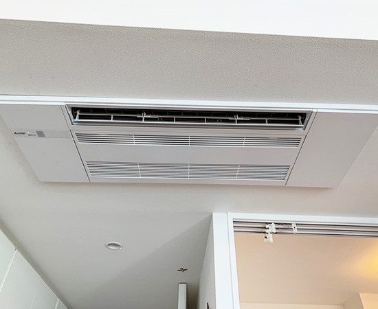 天井 東京都板橋区｜三菱電機天井カセットエアコンの施工事例 No.117093