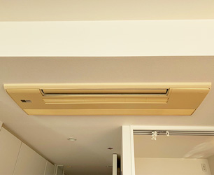 東京都板橋区｜三菱電機天井カセットエアコンの施工事例 No.117093