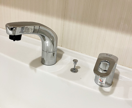 東京都足立区｜リクシル洗面水栓の施工事例 No.117422