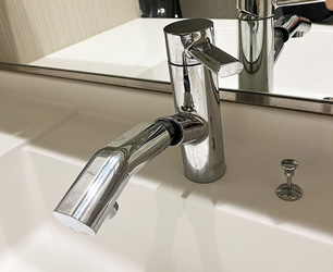 東京都世田谷区｜TOTO洗面水栓の施工事例 No.119050