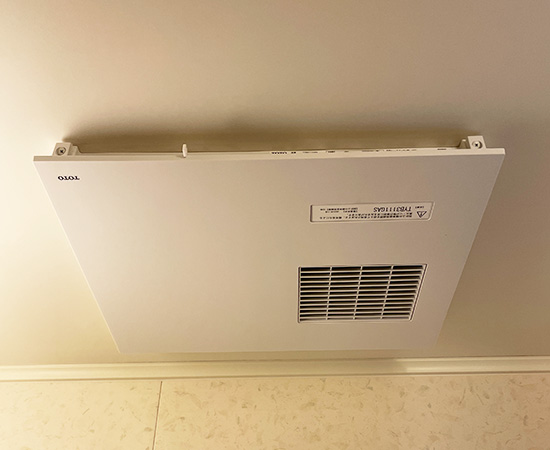 東京都練馬区｜TOTO浴室暖房乾燥機の施工事例 No.119846