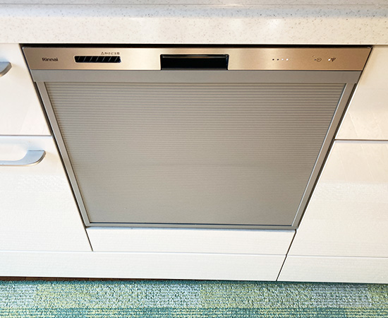 食器洗い乾燥機 リンナイ製（Rinnai）RSW-405GPE　浅型タイプ　おかってカゴ リンナイ 405LPシリーズ ぎっしりカゴ 食器洗い乾燥機 RSW-405LP 工事