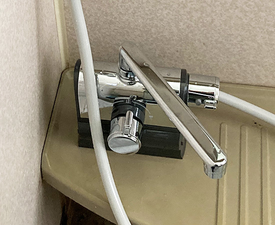 工事費込み】KVK 台付浴室シャワー水栓【サーモスタット式】 水道蛇口