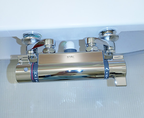 KVK 浴室用水栓　KF800T KVK 【KF800T】 《KJK》 サーモスタット混合水栓 壁