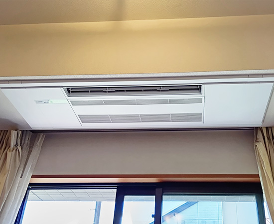 東京都杉並区｜三菱電機天井カセットエアコンの施工事例 No.124671