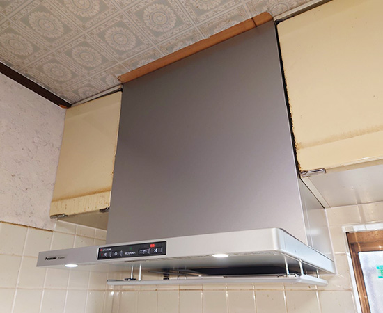 レンジフード スライド前幕板 間口60cm用 パナソニック｜FY-MH6SL-S