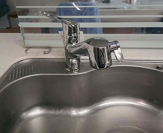 工事費込み】LIXIL(INAX) キッチン用水栓(ワンホール) オールインワン