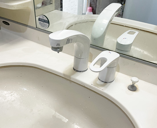 工事費込み】LIXIL(INAX) 洗面所水栓 洗面台蛇口｜SF-800SYU