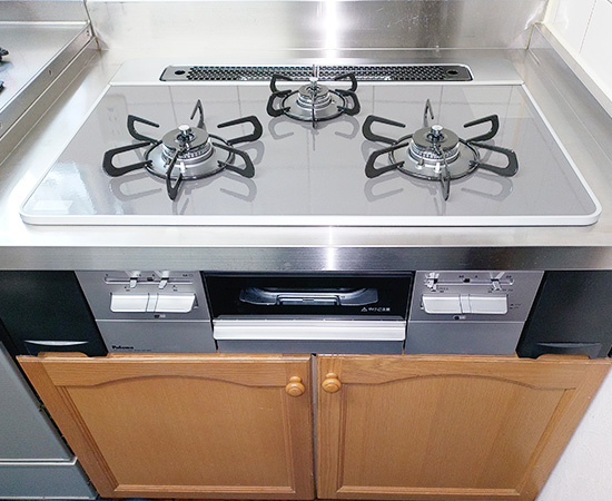 工事費込み】パロマ ビルトインガスコンロ『BRilliO(ブリリオ)』[天板