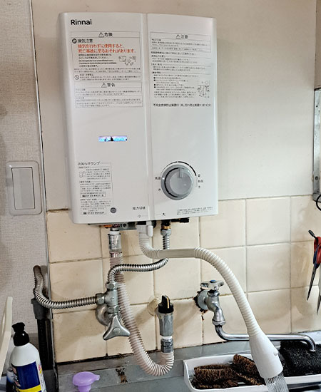 工事費込み】リンナイ（Rinnai）瞬間湯沸かし器・小型給湯器｜RUS-V51YT