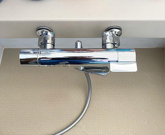 TOTO サーモスタット混合水栓70mmコンフォートウェーブ90φシルバー