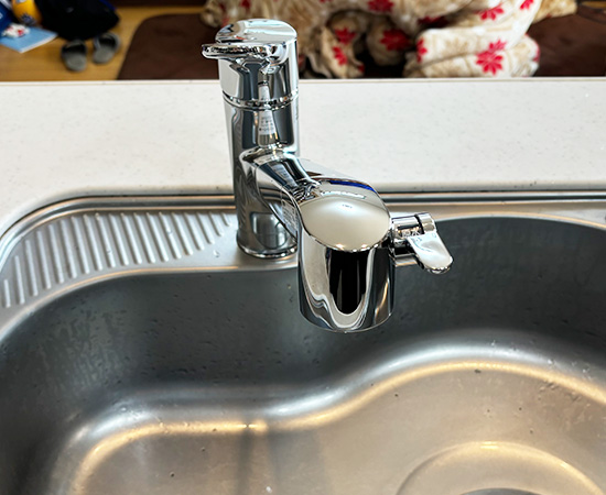 LIXIL 浄水器内蔵キッチン水栓 JF-AK461SYK-JG5 LIXIL キッチン用水栓金具 オールインワン浄水栓 AJタイプ 寒冷