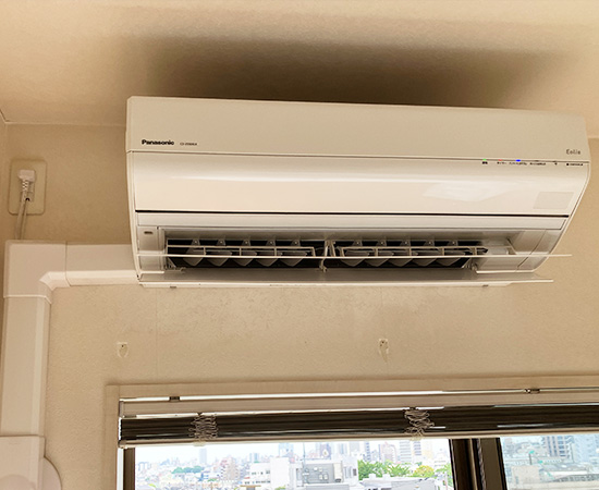 東京都中野区｜パナソニック壁掛ルームエアコンの施工事例 No.127267
