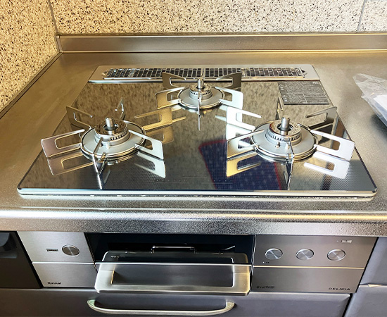 工事費込みセット CREA(クレア) ビルトインコンロ 幅60cm パロマ PD-963WT-U60CV-LPG オーブン接続不可 ティアラシルバー 楽天リフォーム認定商品工事費込セット（商品＋基本工事） [PD