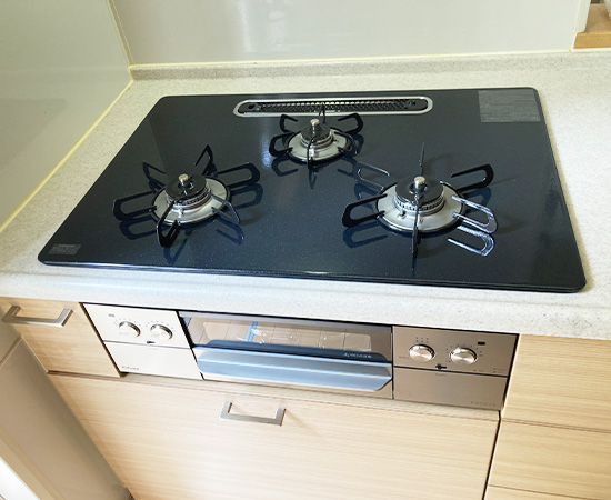 ビルトインコンロ FACEIS GRAND フェイシス グランド 75cm クリアパールブラック 都市ガス用 パロマ PD-893WS-U75CK-13A【送料無料】 (PD893WSU75CK13A) 工事費込み】パロマ ビルトインガスコンロ『FACEIS GRAND(フェイシス