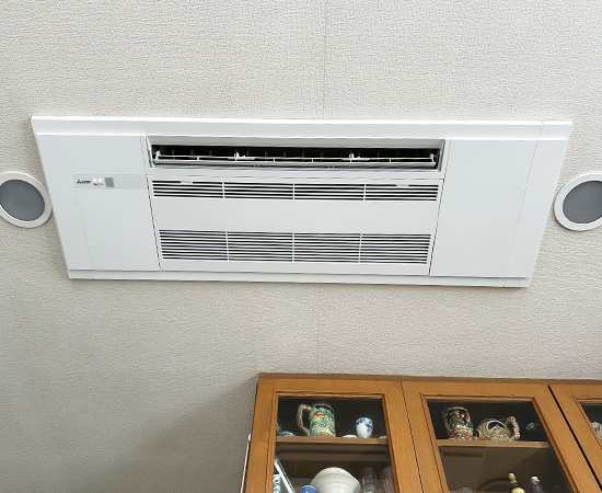 東京都荒川区｜三菱電機天井カセットエアコンの施工事例 No.129338
