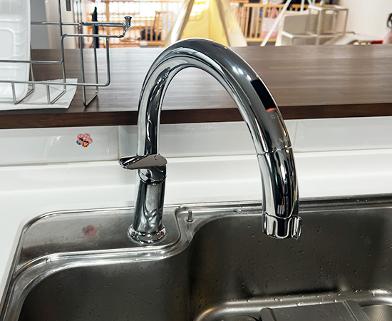 工事費込み】LIXIL(INAX) タッチレス水栓 ナビッシュ スタンダードタイプ