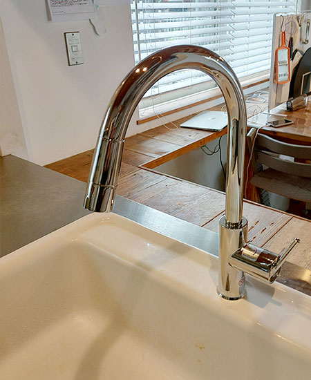 TOTO キッチン用水栓 『コンテンポラリシリーズ』｜TKWC35ESB