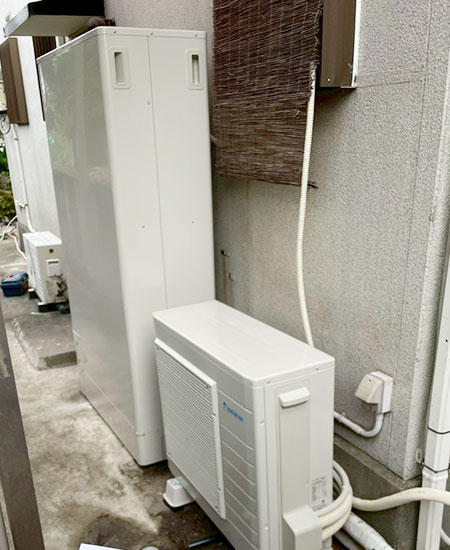 滋賀県草津市｜ダイキンエコキュートの施工事例 No.129283