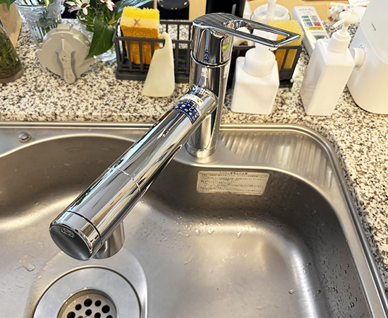 工事費込み】三菱ケミカル・クリンスイ キッチン用水栓/浄水器内蔵型