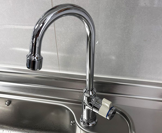 工事費込み】TOTO パーティーシンク用水栓 水道蛇口｜TK605FR#54RC