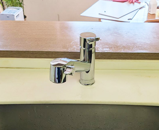工事費込み】LIXIL(INAX) キッチン用水栓(ワンホール) オールインワン