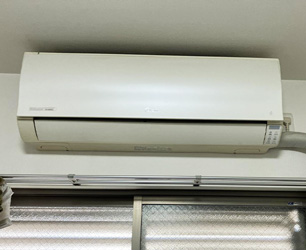 大阪府吹田市｜パナソニック壁掛ルームエアコンの施工事例 No.133088