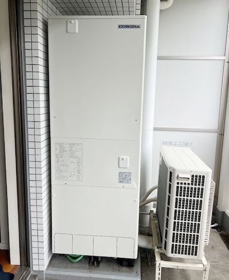 工事費込み】コロナエコキュート｜ フルオート｜角型｜標準圧/180kPa