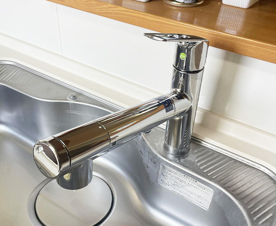 工事費込み】三菱ケミカル・クリンスイ キッチン用水栓/浄水器内蔵型