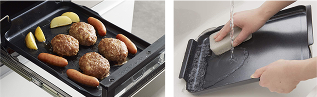 【新品未使用】ノーリツ ハーマン キャセロールL と　プレートパン　蓋　合計3点 新品未使用】ノーリツ ハーマン キャセロールL と プレートパン 蓋