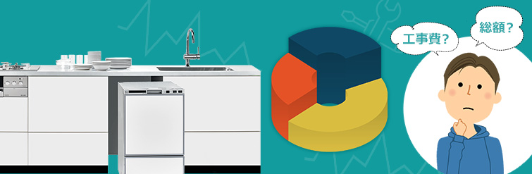 人気TOP 工事費 食器洗い乾燥機 ビルトイン食洗機 CONSTRUCTION-DISH